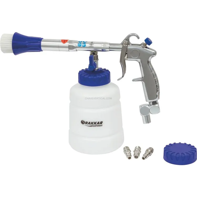 Kit de Limpeza Interior Pneumático DRAKKAR com Extrator 4-7bar Kit de Limpeza Interior Pneumático DRAKKAR com Extrator 4-7bar