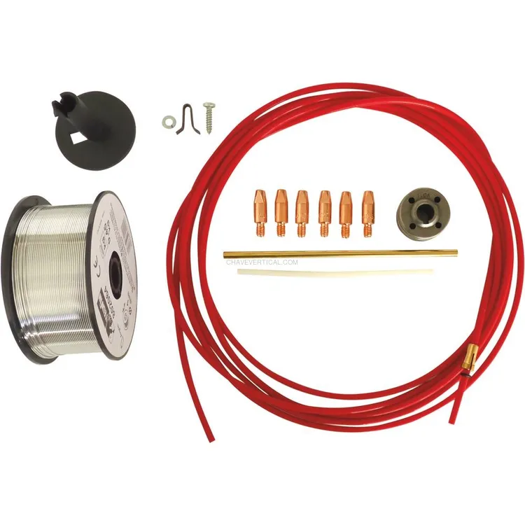 Kit de Soldadura Alumínio TELWIN Ø0,8-1mm Telmig 200/2 203/2 Technomig 210 Kit de Soldadura Alumínio TELWIN Ø0,8-1mm Telmig 200/2 203/2 Technomig 210
