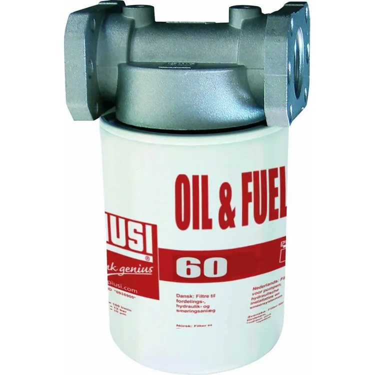 Kit Filtro Gasóleo e Biodiesel B100 PIUSI 1 Polegada 70 l/min 10µ Kit Filtro Gasóleo e Biodiesel B100 PIUSI 1 Polegada 70 l/min 10µ