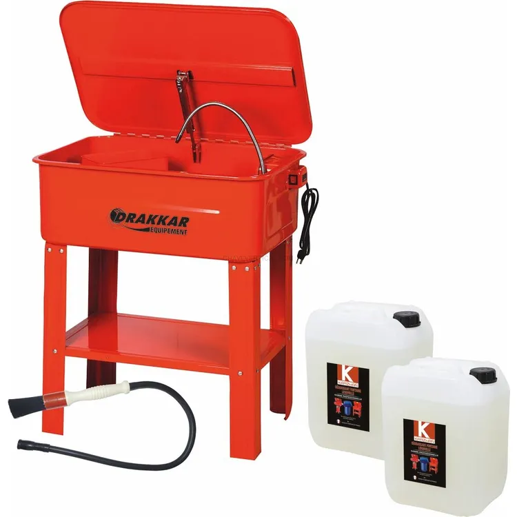 Kit Lava-Peças DRAKKAR 75L 230V com 40L Solvente e Pincel