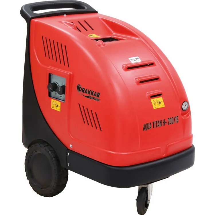 Lavadora de Alta Pressão Água Quente DRAKKAR 380V 15 l/min 200 bar Lavadora de Alta Pressão Água Quente DRAKKAR 380V 15 l/min 200 bar