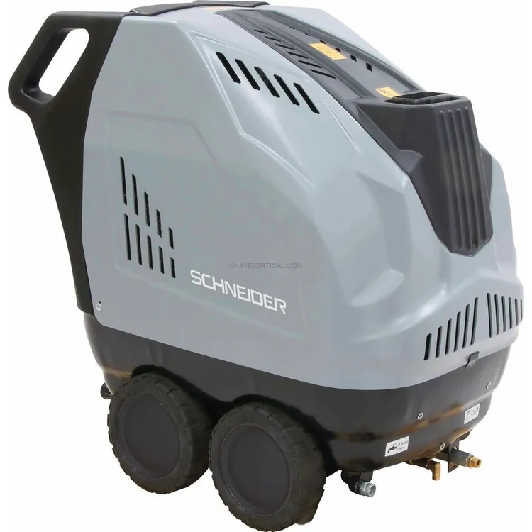 Lavadora de Alta Pressão Água Quente SCHNEIDER 200 Bar 21L/min 380V