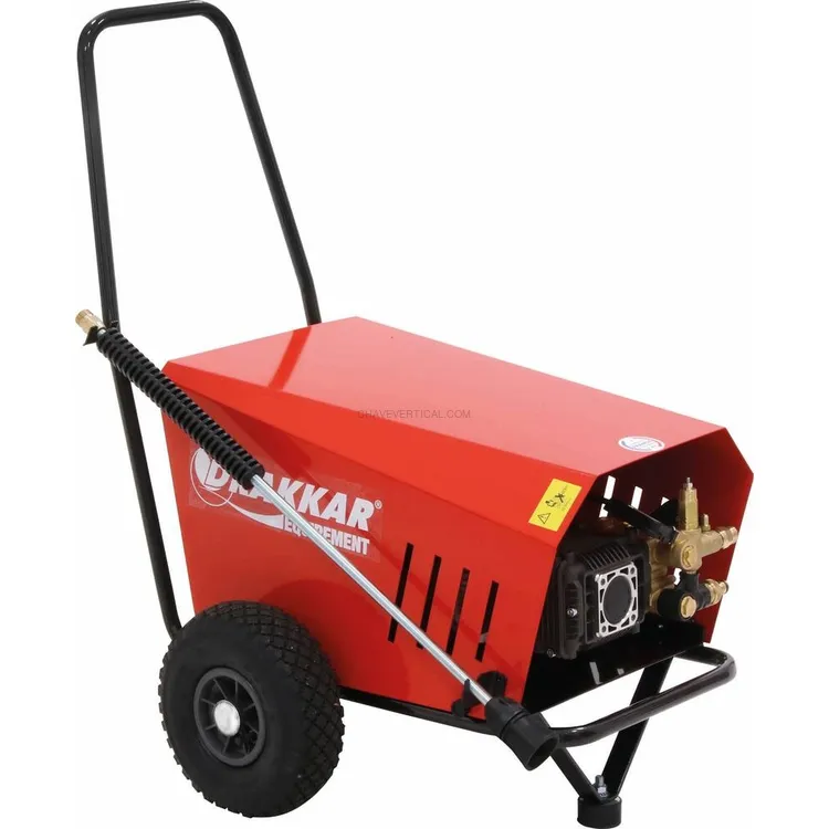 Lavadora de Alta Pressão de Água Fria DRAKKAR 380V 14 l/min 230 bar Total Stop com Mangueira 10m Lavadora de Alta Pressão de Água Fria DRAKKAR 380V 14 l/min 230 bar Total Stop com Mangueira 10m