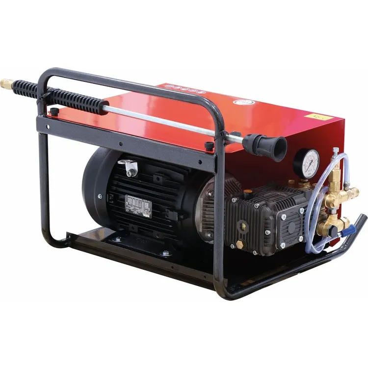 Lavadora de Alta Pressão de Água Fria DRAKKAR Mural 380V 21 l/min 150 bar Total Stop com Mangueira 20m