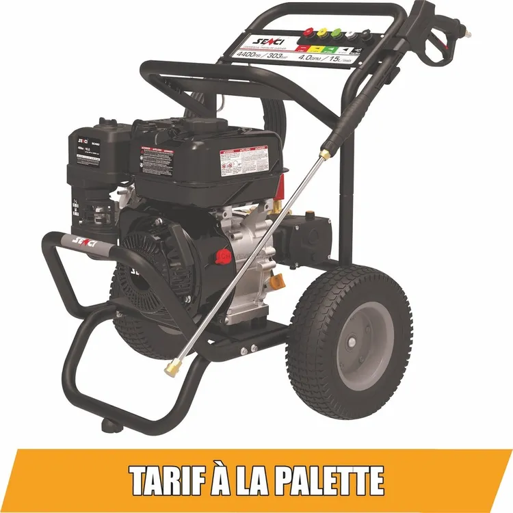 Lavadora de Alta Pressão de Água Fria SENCI Térmica OHV 14,4 l/min 290 bar com Mangueira 15m Lavadora de Alta Pressão de Água Fria SENCI Térmica OHV 14,4 l/min 290 bar com Mangueira 15m