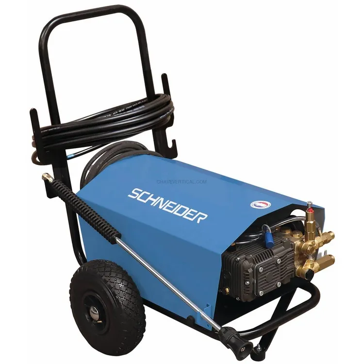Lavadora de Alta Pressão SCHNEIDER 380V 150bar 21L/min 15m Lavadora de Alta Pressão SCHNEIDER 380V 150bar 21L/min 15m
