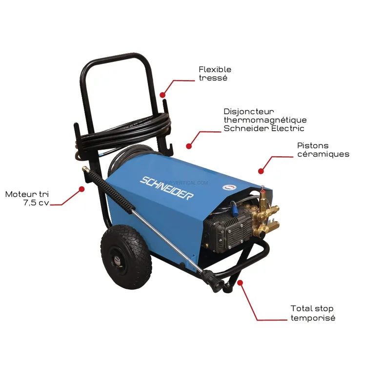 Lavadora de Alta Pressão SCHNEIDER 380V 150bar 21L/min
