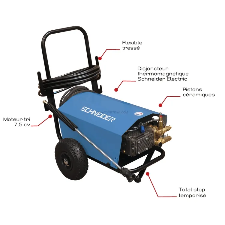 Lavadora de Alta Pressão SCHNEIDER 380V 150bar 21L/min