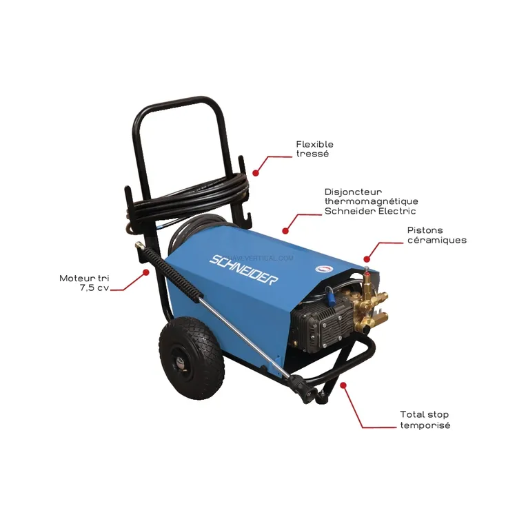 Lavadora de Alta Pressão SCHNEIDER 380V 200bar 15L/min