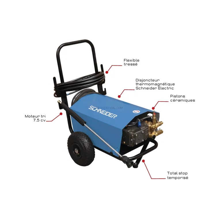 Lavadora de Alta Pressão SCHNEIDER 380V 200bar 15L/min