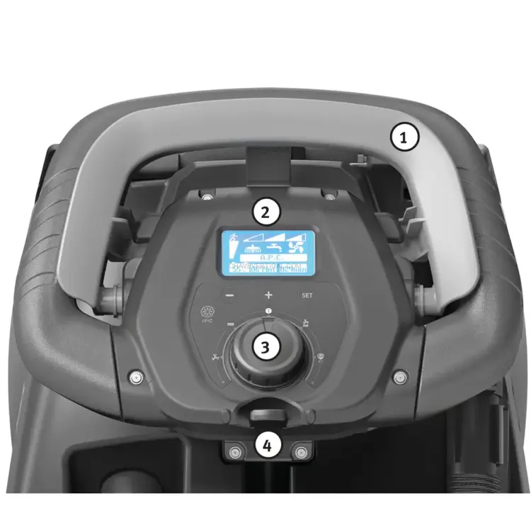 Lavadora de Rolo 550 Cy CLEANCRAFT SSM 2475 m²/h 0 - 4,5 km/h