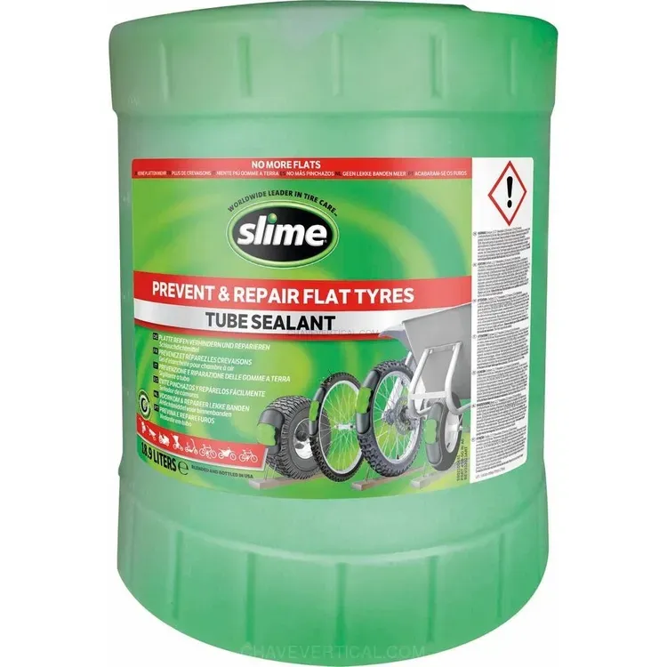 Líquido Selante Anti-furo Slime para Câmara de Ar 18,9L Líquido Selante Anti-furo Slime para Câmara de Ar 18,9L