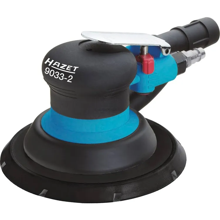 Lixadora Orbital Pneumática HAZET 150mm 15 Furos Excentricidade 5mm