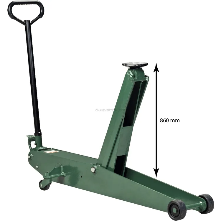 Macaco de Rodas Hidráulico COMPAC 3T com Pedal 130-860mm
