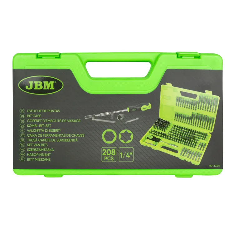 Maletim de 208 Pontas e Adaptador de 1/4" JBM