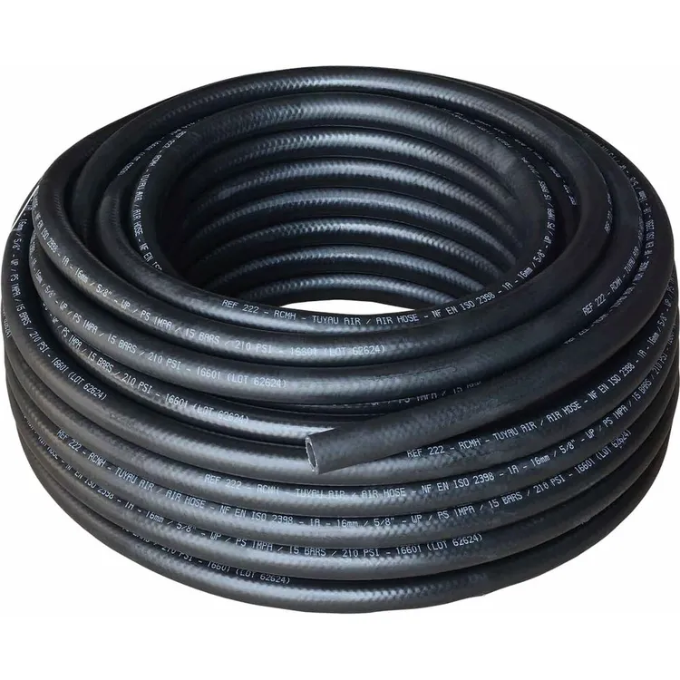 Mangueira de Ar Comprimido DRAKKAR em Borracha SBR 15bar 10x17mm 20m Mangueira de Ar Comprimido DRAKKAR em Borracha SBR 15bar 10x17mm 20m
