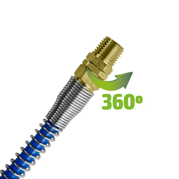 Mangueira de Ar em Espiral JBM Poliuretano 5x8mm 15m 1/4"