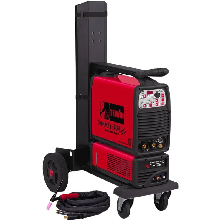 Máquina de Soldar Inverter TIG TELWIN Superior TIG 422 AC/DC 400 V 350 A Máquina de Soldar Inverter TIG TELWIN Superior TIG 422 AC/DC 400 V 350 A