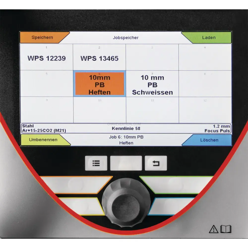 Máquina de Soldar MIG/MAG C.RAFTWELD CRAFT-PULSE 450 WS C/ Carrinho E Painel de Controlo Em Cima