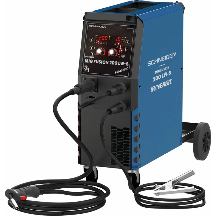 Máquina de soldar multiprocesso SCHNEIDER MIG Fusion 200 LW-S 230V