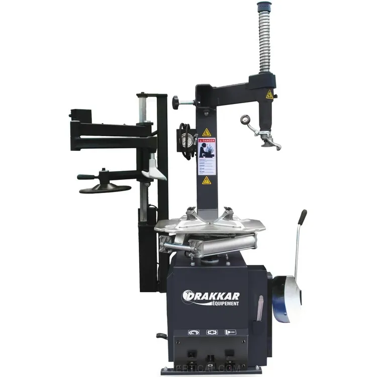 Máquina Desmonta-Pneus Semi-Automática DRAKKAR 400V com Helper Esquerdo VL/VU/4x4