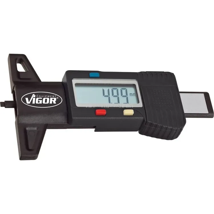 Medidor de Profundidade de Pneus VIGOR 16cm em PVC