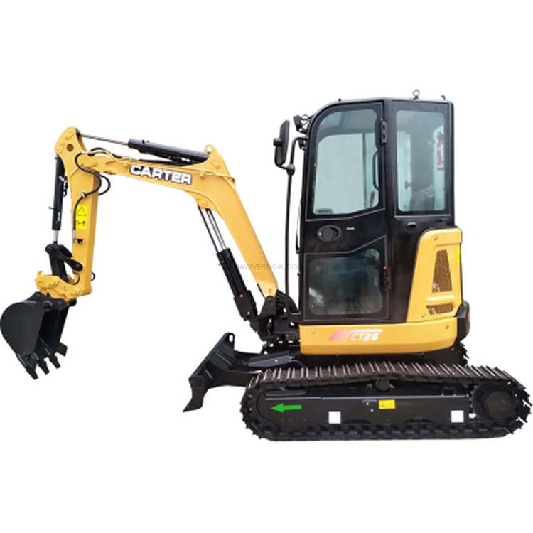 Mini-Escavadora CARTER CT26 15.2 KW VA/RE 2780 KG
