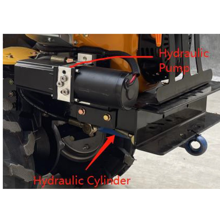 Mini Trator MADER 457cc Gasolina 6 Velocidades PTO
