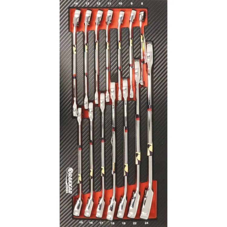Módulo de Espuma DRAKKAR Carbono 14 Chaves de Roquete 8-24mm