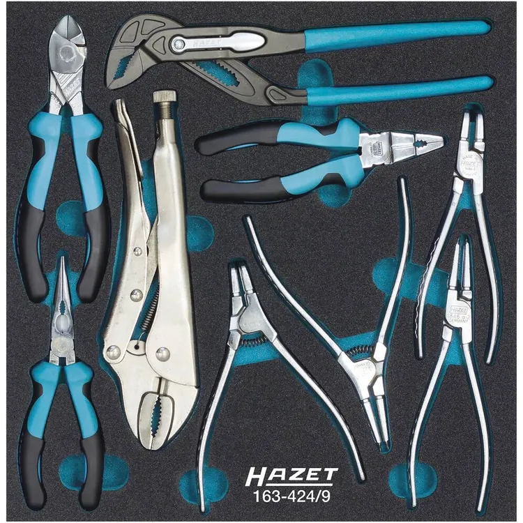 Módulo de Espuma HAZET 9 Alicates 344x342x48mm Módulo de Espuma HAZET 9 Alicates 344x342x48mm