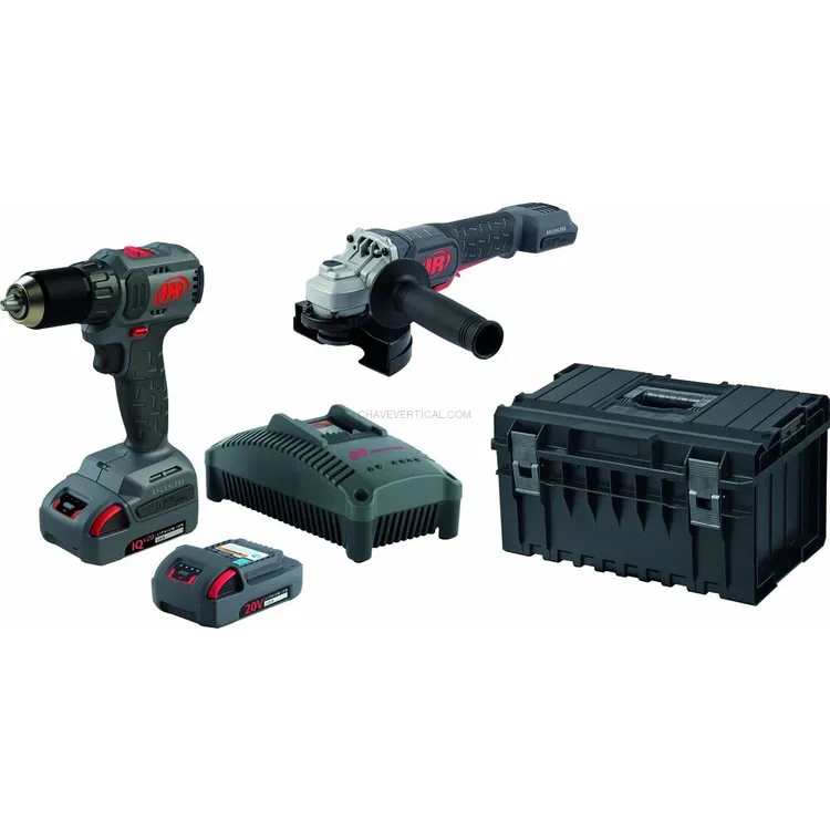 Pack INGERSOLL RAND 20V D3141 50Nm + G5351 125mm 2x2,5Ah