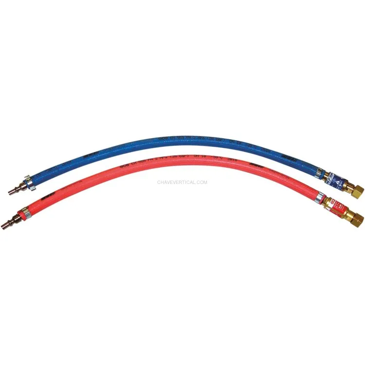 Par de Mangueiras Oxigénio-Acetileno GCE CHARLEDAVE 10x17mm 50cm Par de Mangueiras Oxigénio-Acetileno GCE CHARLEDAVE 10x17mm 50cm