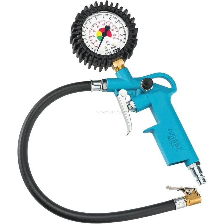 Pistola de Encher Pneus HAZET com Mangueira 0,4m Raccord Fêmea 1/4" Pistola de Encher Pneus HAZET com Mangueira 0,4m Raccord Fêmea 1/4"