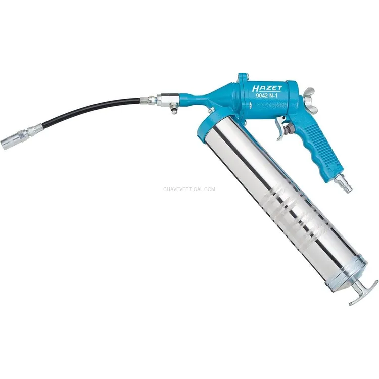 Pistola Pneumática de Lubrificação HAZET 400ml 40:1 6,3bar Pistola Pneumática de Lubrificação HAZET 400ml 40:1 6,3bar
