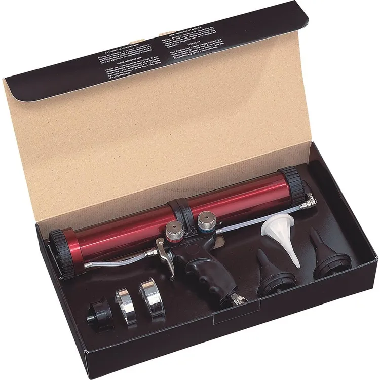 Pistola Pneumática para Mastique Especial Pára-Brisas 310ml/300-400ml Pistola Pneumática para Mastique Especial Pára-Brisas 310ml/300-400ml