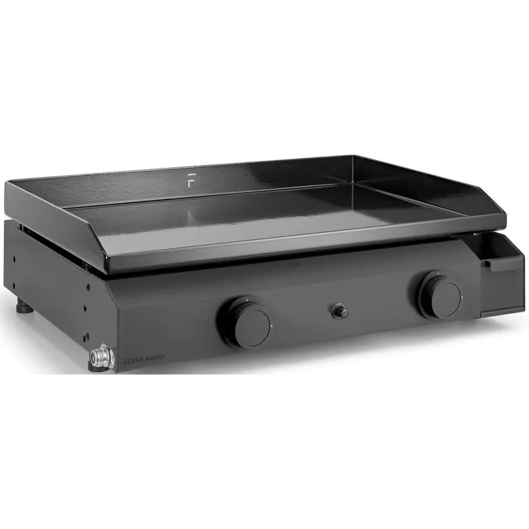 Plancha a Gás BASE 60 FORGE ADOUR Inox e Aço Preto 5000W Plancha a Gás BASE 60 FORGE ADOUR Inox e Aço Preto 5000W