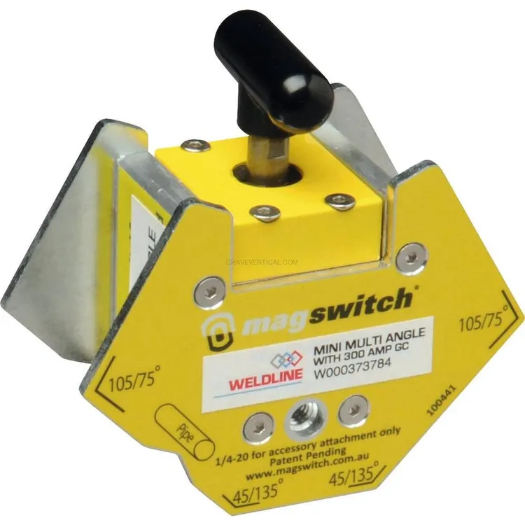 Posicionador Multi-Ângulo WELDLINE com Tomada de Massa Magnética 300A Posicionador Multi-Ângulo WELDLINE com Tomada de Massa Magnética 300A