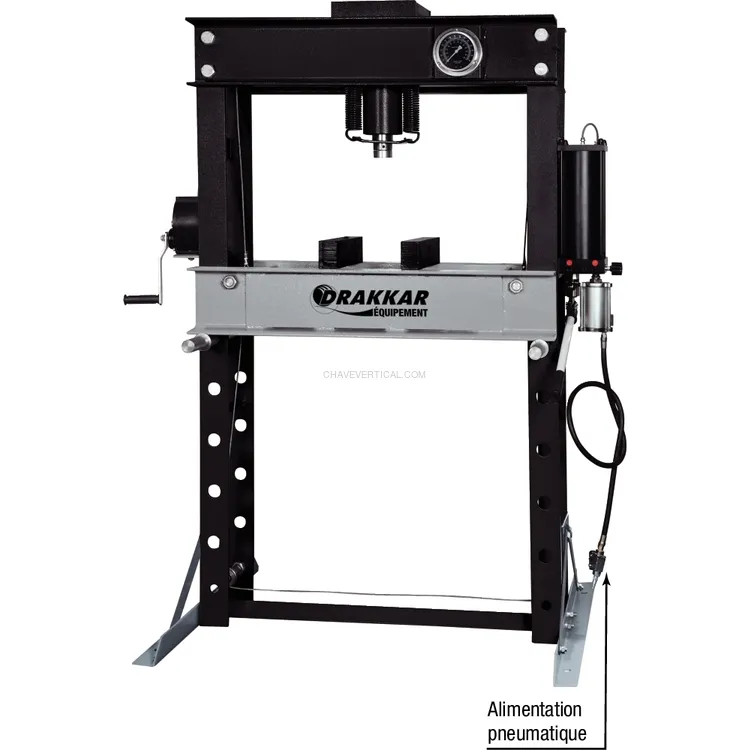 Prensa de Oficina Manual e Pneumática DRAKKAR 45T