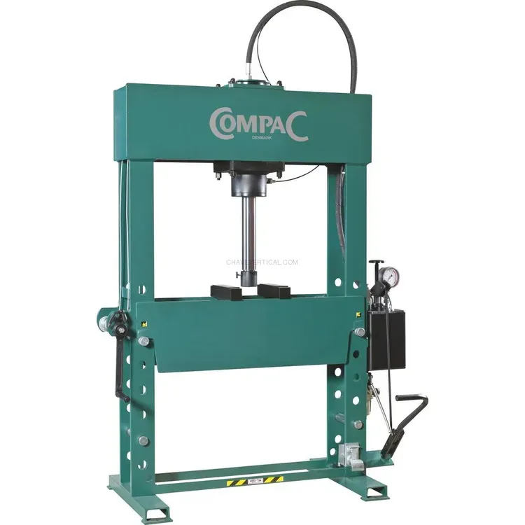 Prensa hidro-pneumática 50T com pedal COMPAC