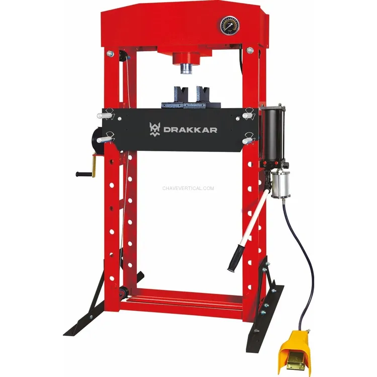 Prensa Hidro-Pneumática DRAKKAR 50T Prensa Hidro-Pneumática DRAKKAR 50T