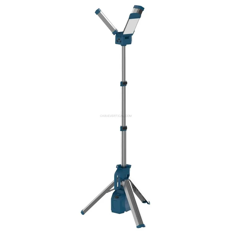 Projetor LED Híbrido 92W 9900 Lumens Telescópico com Tripé Projetor LED Híbrido 92W 9900 Lumens Telescópico com Tripé
