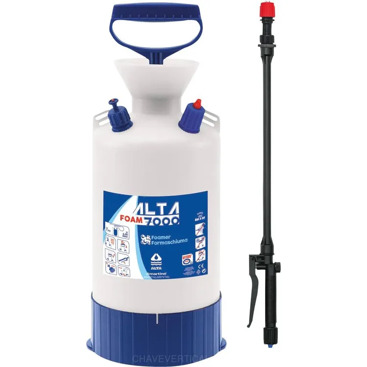Pulverizador de Espuma DIMARTINO Alta Bleu 7 L VITON Pulverizador de Espuma DIMARTINO Alta Bleu 7 L VITON