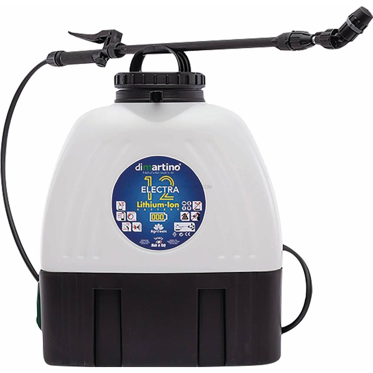 Pulverizador Elétrico de Costas DIMARTINO 12L 12V 5,2Ah Lança Telescópica Pulverizador Elétrico de Costas DIMARTINO 12L 12V 5,2Ah Lança Telescópica
