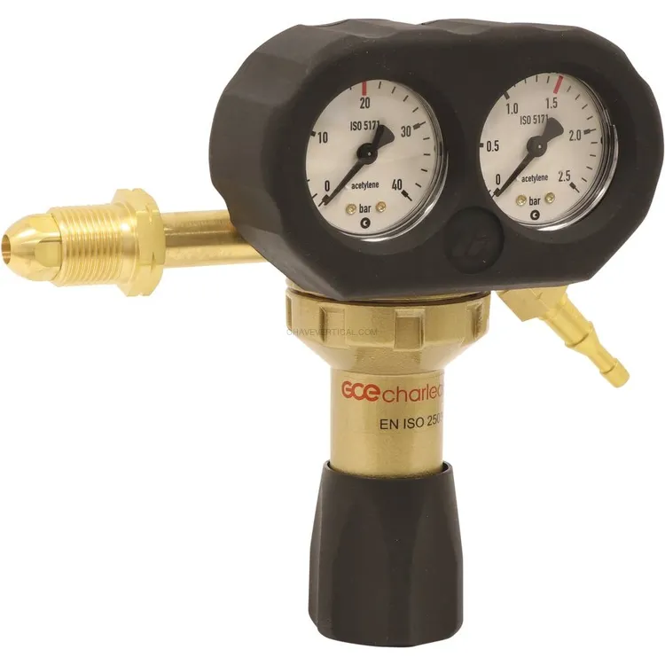 Redutor de Pressão Blindado Acetileno GCE CHARLEDAVE Jet Control 0-1.5 bar Redutor de Pressão Blindado Acetileno GCE CHARLEDAVE Jet Control 0-1.5 bar