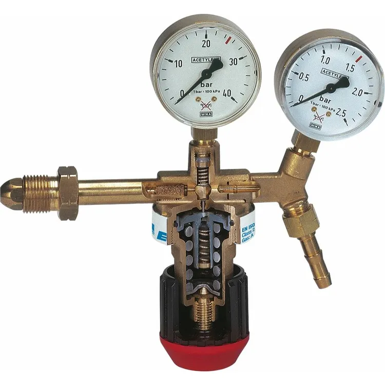 Redutor de Pressão Capotado EUROSAF Argon/CO2 MIG/MAG Redutor de Pressão Capotado EUROSAF Argon/CO2 MIG/MAG