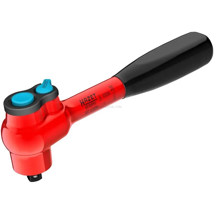 Roquete Reversível Isolado HAZET 3/8″ 208mm 1000V
