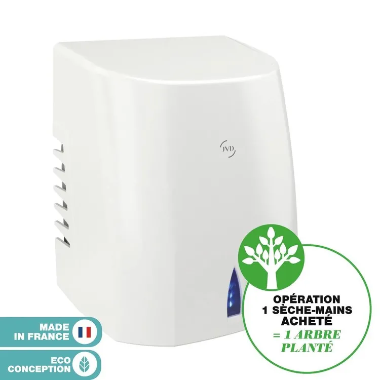 Secador de Mãos Elétrico Automático JVD COPT'AIR 600W 230V Branco