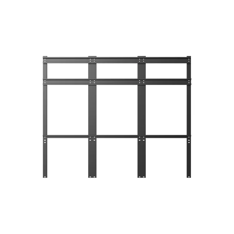 Suporte para Fixar 3 Módulos de Parede KROFTOOLS 150kg Aço SPCC Suporte para Fixar 3 Módulos de Parede KROFTOOLS 150kg Aço SPCC