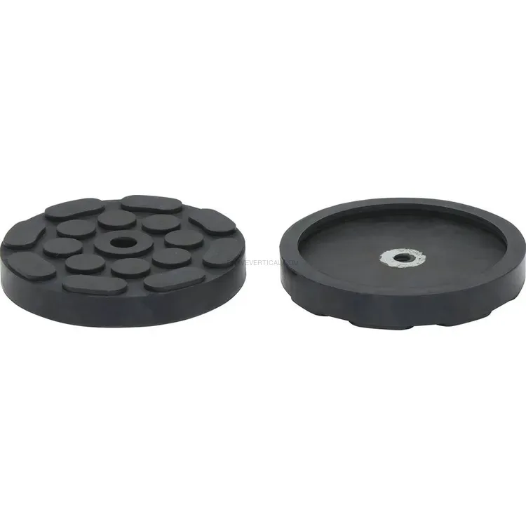 Taco de Borracha Redondo COMPAC 110/120mm Fino para Macaco Hidropneumático Taco de Borracha Redondo COMPAC 110/120mm Fino para Macaco Hidropneumático