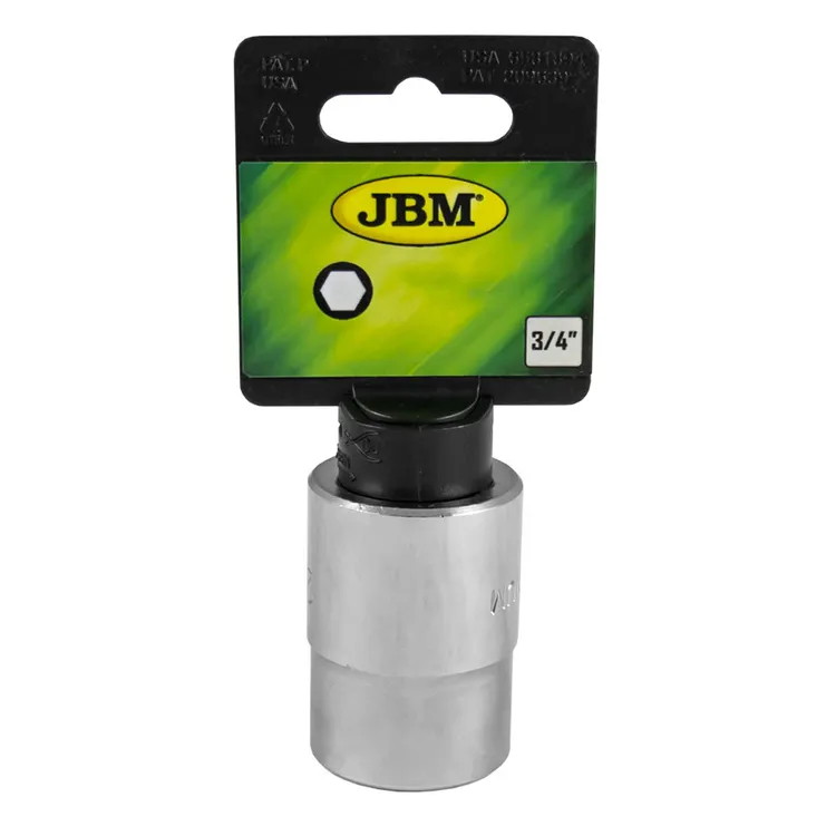 Chave de Caixa Curta 3/4" 6 Cantos 50mm JBM